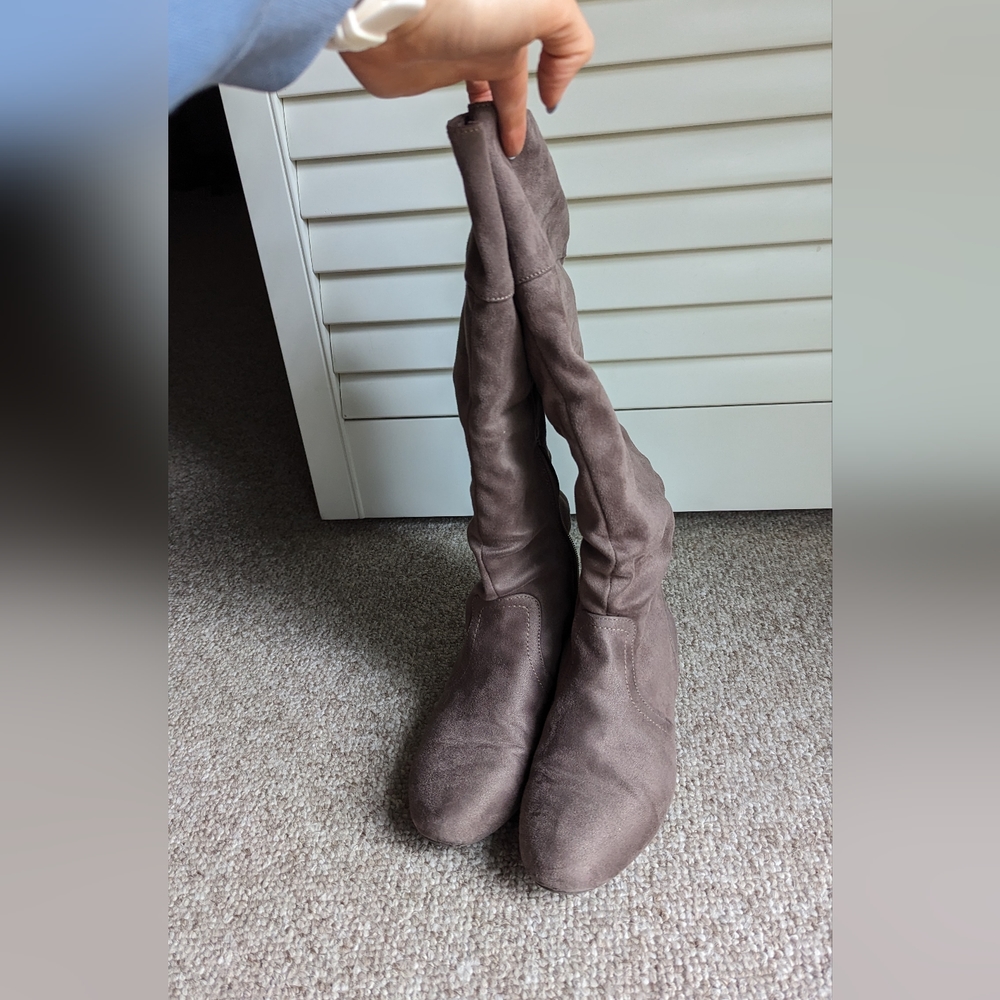 💖HP💖 Dream Pairs Women's Knee High Pull Boots - Picture 7 of 9